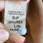 Stella Rosa Women's 100% Linen Brown Shift Dress Size S Photo 7