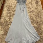 La Femme 29720 Light Blue Strappy Back Gown 10 Photo 3