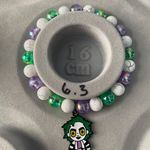 Handmade Beaded Bracelet - “Little Beetlejuice” Photo 2