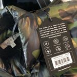 Anatomie Womens Printed Fallon Vest Puffer Knit Back Camo Print Wool Blend S Black Photo 5