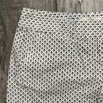 Ann Taylor Loft White and Black Shorts Size 6 Photo 2