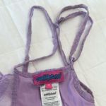 Edikted  Lavender Lace YK2 open back Crop Top Sz M Photo 3