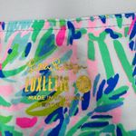 Lilly Pulitzer  Reid Short UPF 50+ Blue Ibiza Cabana Cocktail Golf NWT 12 Photo 3