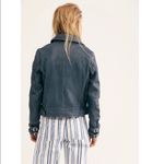 Free People Avis Leather Jacket Photo 3