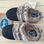 Navy Blue Slippers, Size 5/6 Photo 3