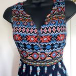 Umgee  Patterned Sleeveless Dress - Multicolor Photo 1