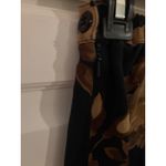 Talbots  Petites Floral Silk Skirt Rose Print Dark Academia Size‎ 6P Photo 4