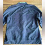 Ralph Lauren Lauren  Active Full Zip Jacket Black with Green Trim Size Large Photo 11