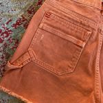 Urban Outfitters BDG Cut Off Carpenter Short Size 26 Orange Denim 90s Baggy Photo 6