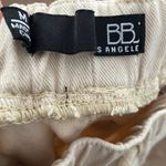 Cream denim joggers Size M Photo 5