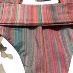 PQ Alex One Piece Swim Bathing Suit Large Metallic High Cut Bikini Plunging Neck Pink Photo 3