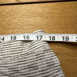 Madewell  linen creme brown pull on shorts xl Photo 3