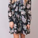 Ban Jara NWT, Floral Babydoll Mini Dress, Sz XS Photo 0