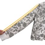 CALIA Burnout Spacer Floral Bomber Jacket S White Photo 5