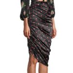 For Love & Lemons Wilson Print Ruched Dress Photo 2