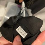 Stunning vintage 70’s rayon slinky skinny strap elastic waist wide leg jumpsuit Black Size XS Photo 3