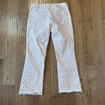 Anthropologie  Pilcro the Leterpress polka dot high rise bootcut jeans 28 Photo 10