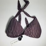 Vitamin A Reversible Bikini Top Talia Cigar Strip Photo 3