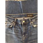 AG Adriano Goldschmied Womens Jeans Blue Denim Farrah Boot Crop High Rise Fit 28 Photo 3