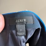 J.Crew Asymmetrical Striped Skirt in Navy and Blue Photo 7