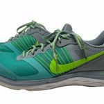 Nike  Dual Fusion X Running Shoes Women’s Size 8.5 Green Grey Photo 0