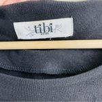 Tibi Anthropologie Mod Minimalist Long Sleeve Black Shift Dress Photo 9