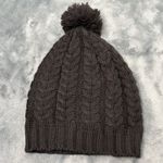Nike Authentic  Removable Pom Black Knit Women's Beanie OSFA Photo 4