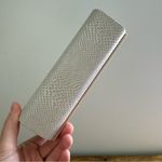 Jimmy Choo  White Snake Print Sunglasses Case Photo 4