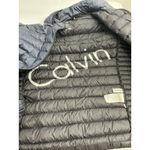 Calvin Klein Womans  Puffer Jacket Medium Packable Premium Down Blue Hood Photo 3