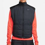 Nike Therma-FIT Swift Women's Running Vest Puffer Black Athletic Full Zip XL Photo 1