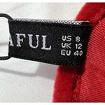 Zaful NWT Women's Sexy Off Shoulder Velvet Back Lace Up Fur Christmas Dress Photo 3