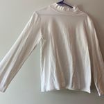 Croft & Barrow Thrifted White Turtle Neck Photo 0