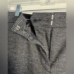 Ann Taylor Wool Plaid Trouser Pants Grey Photo 4