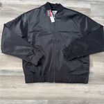 Black Bomber Jacket by Edited by Remi Bader NWT Size XS Photo 6