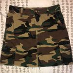 Camouflage Mini Skirt Tan Photo 0