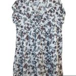 True Craft  White Floral Print Babydoll Dress Size Medium Photo 0