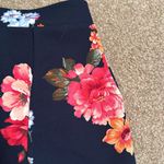 Good Luck Gem Flower pattern flowing shorts with pockets. Photo 1