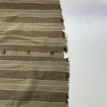 Drew 100% Cotton Raw Hem Crop Striped Button Tank Top Blouse Shirt Sz L Photo 7