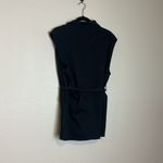 & Other Stories & Other Stories Black Belted Utility Tunic Vest Size Small‎ Photo 7