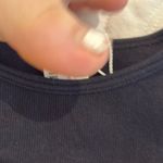 ZARA  Black Fitted Crop Top with Long Sleeves Photo 1