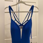 La Femme Strappy Back Jersey Column Gown
Photo 3