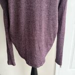 Rag and Bone  Slim Jane Long Sleeve Crewneck Top in Purple Night size small Photo 5