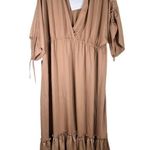 Shoe Dazzle Deep V Maxi Dress Size 2Xl NW Detailed Tag. Photo 1