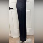 Helmut Lang  Satin Woven Wide Leg Pants Black Size D11 Photo 9