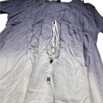 NWT LAmade Ombre Fringe Dress Medium Gray Photo 3