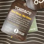 Toad & Co Striped Transita Pencil Skirt Falcon Thin Stripe UPF 50+ Size XL Brown Photo 10