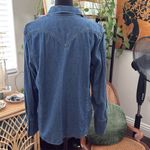 Levi's Levi’s Red Tab Blue Western Stitch Long Sleeve Button Up Shirt Photo 1