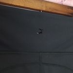 Glyder  THICK KNIT WIDE TOP WAISTBAND YOGA ATHLETIC BLACK LEGGINGS LARGE Photo 8