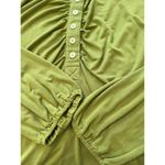 Lane Bryant  Women Shirt Pullover Green Size 22/24 Button Details Long Sleeve‎ Photo 6
