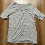 Old Navy Light grey nursing top Photo 0